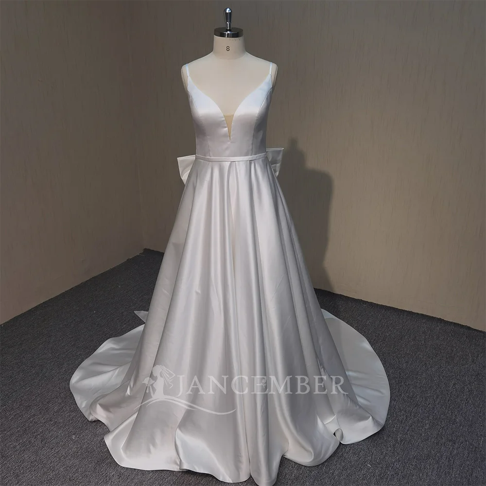 Customized V-neck Neckline Boho Wedding Dresses Spaghetti Straps Sleeveless A-Line Bridal Gowns свадебное платье
Customized V-neck Neckline Boho Wedding Dresses Spaghetti Straps Sleeveless A-Line Bridal Gowns свадебное платье