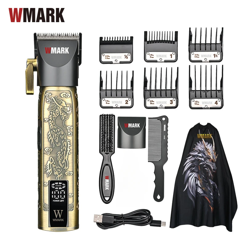 2024WMARK NG-2046 High Speed Professional Rechargeable Clipper Cord & Cordless Hair Clipper with High Quality Blade, LED Display
2024WMARK NG-2046 High Speed Professional Rechargeable Clipper Cord & Cordless Hair Clipper with High Quality Blade, LED Display