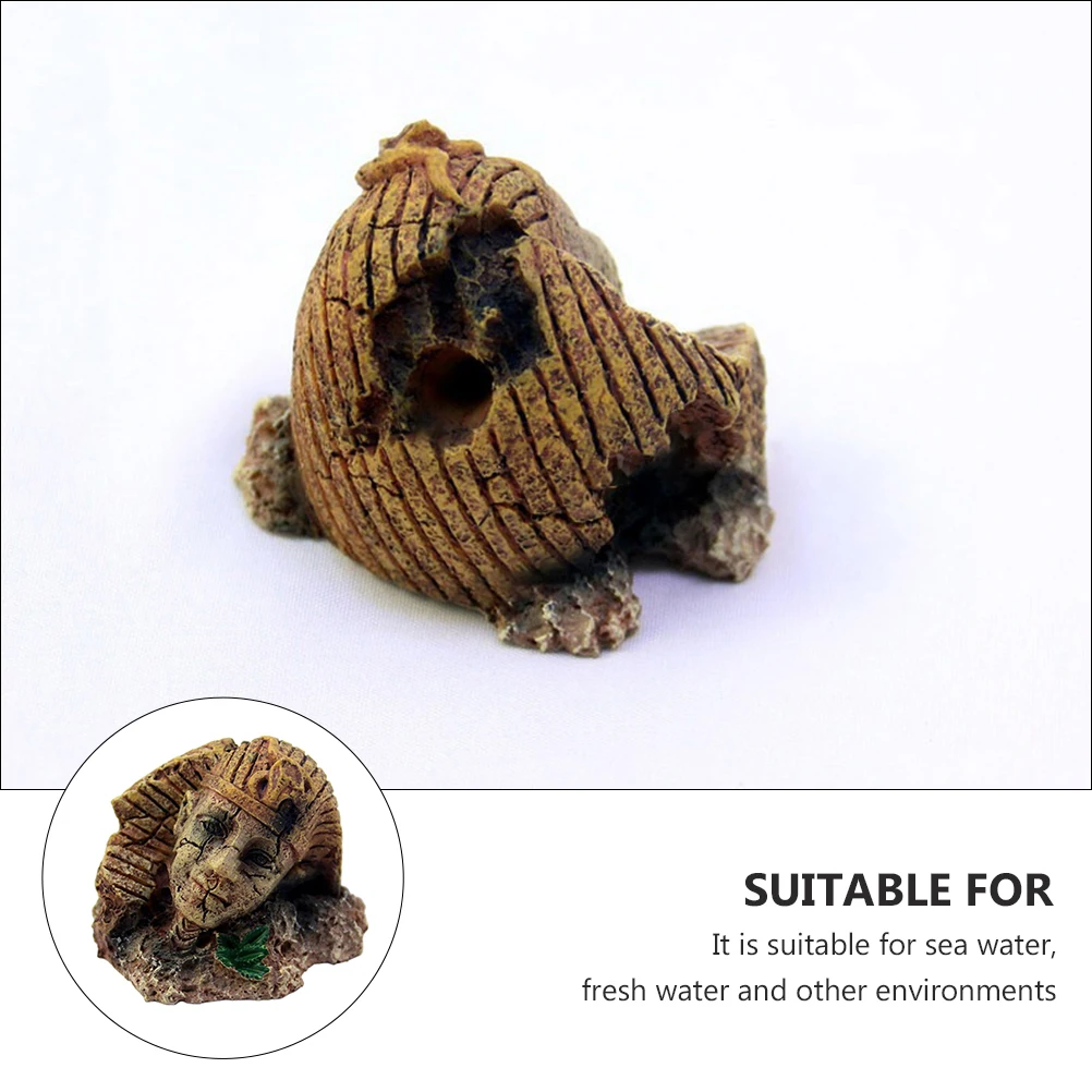 Exquisite Sphinx Craft Fish Tank Landscape Decor Resin Aquarium Ornament No Deformation Fish Tank Decoration Aquarium Ornament
Exquisite Sphinx Craft Fish Tank Landscape Decor Resin Aquarium Ornament No Deformation Fish Tank Decoration Aquarium Ornament