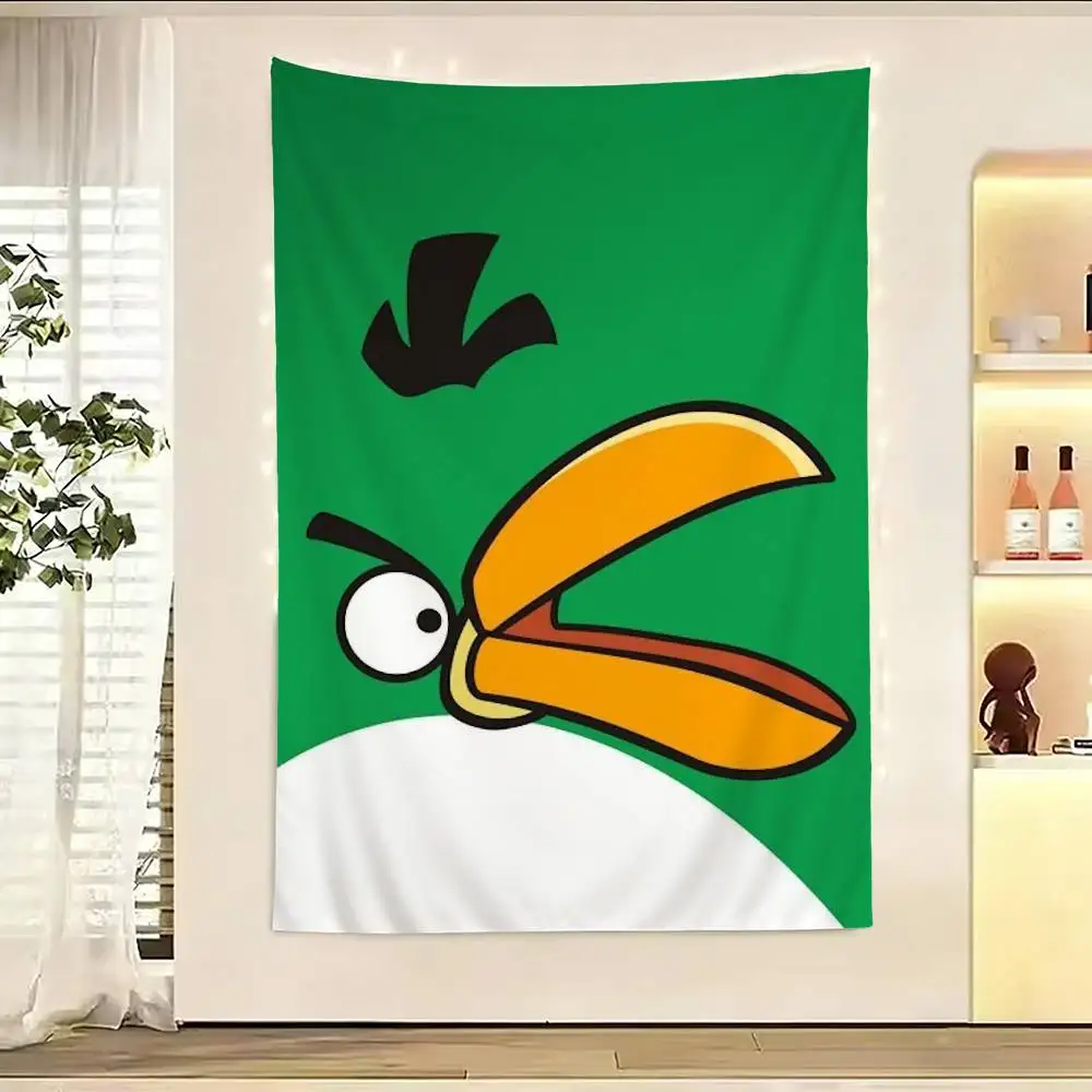 A-Angry birds Flags Wall Hanging Background Art Banner for Bedroom Home Outdoor Decor
A-Angry birds Flags Wall Hanging Background Art Banner for Bedroom Home Outdoor Decor