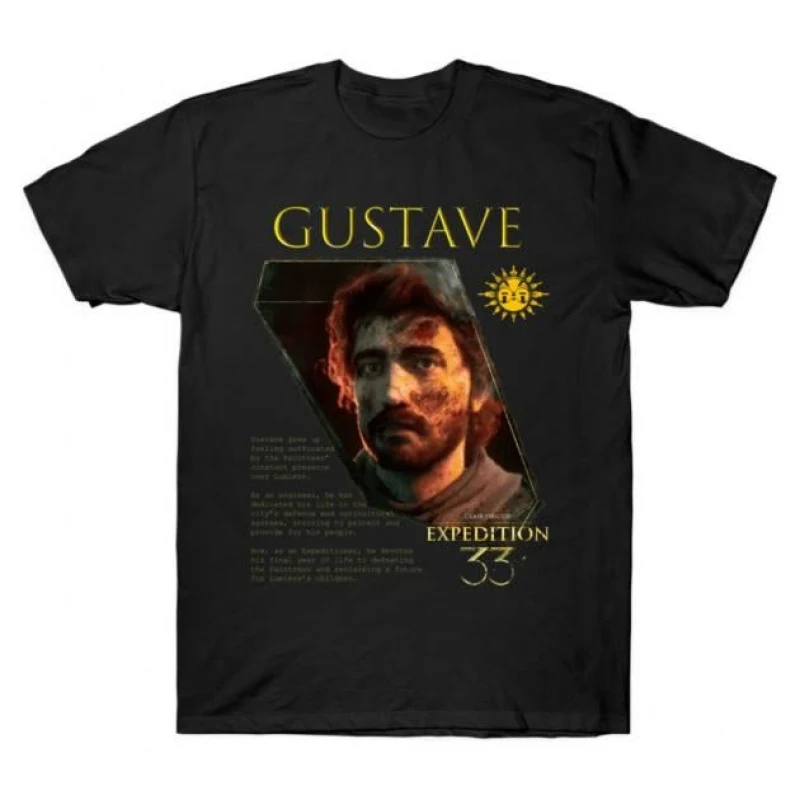 0427 Clair Obscur Expedition 33 Gift Clothes for RPG gamer 100% cotton printed tee Short Sleeve Graphic T-Shirt All size tops
0427 Clair Obscur Expedition 33 Gift Clothes for RPG gamer 100% cotton printed tee Short Sleeve Graphic T-Shirt All size tops