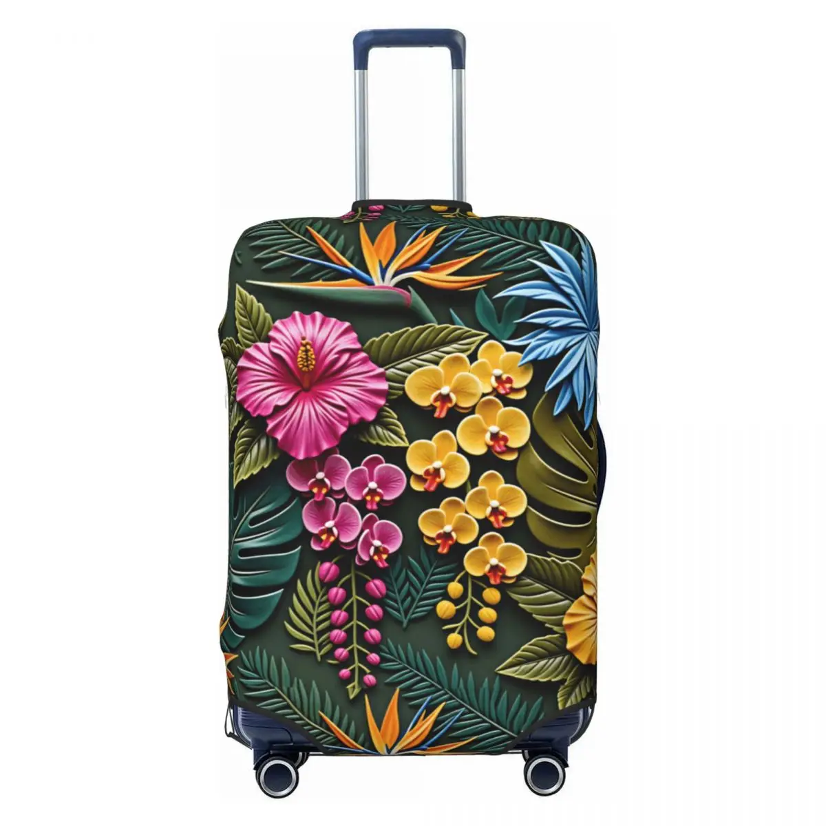 Custom 3D Embossed Green Tropical Floral Seamless Print Luggage Cover Cute Suitcase Protector Covers Suit For 18-32 inch
Custom 3D Embossed Green Tropical Floral Seamless Print Luggage Cover Cute Suitcase Protector Covers Suit For 18-32 inch