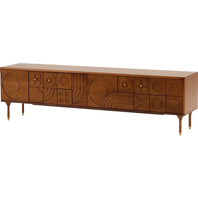 Nordic chest of drawers medieval retro style carved six drawers bedroom living room storage TV cabinet solid wood dining side ca
Nordic chest of drawers medieval retro style carved six drawers bedroom living room storage TV cabinet solid wood dining side ca