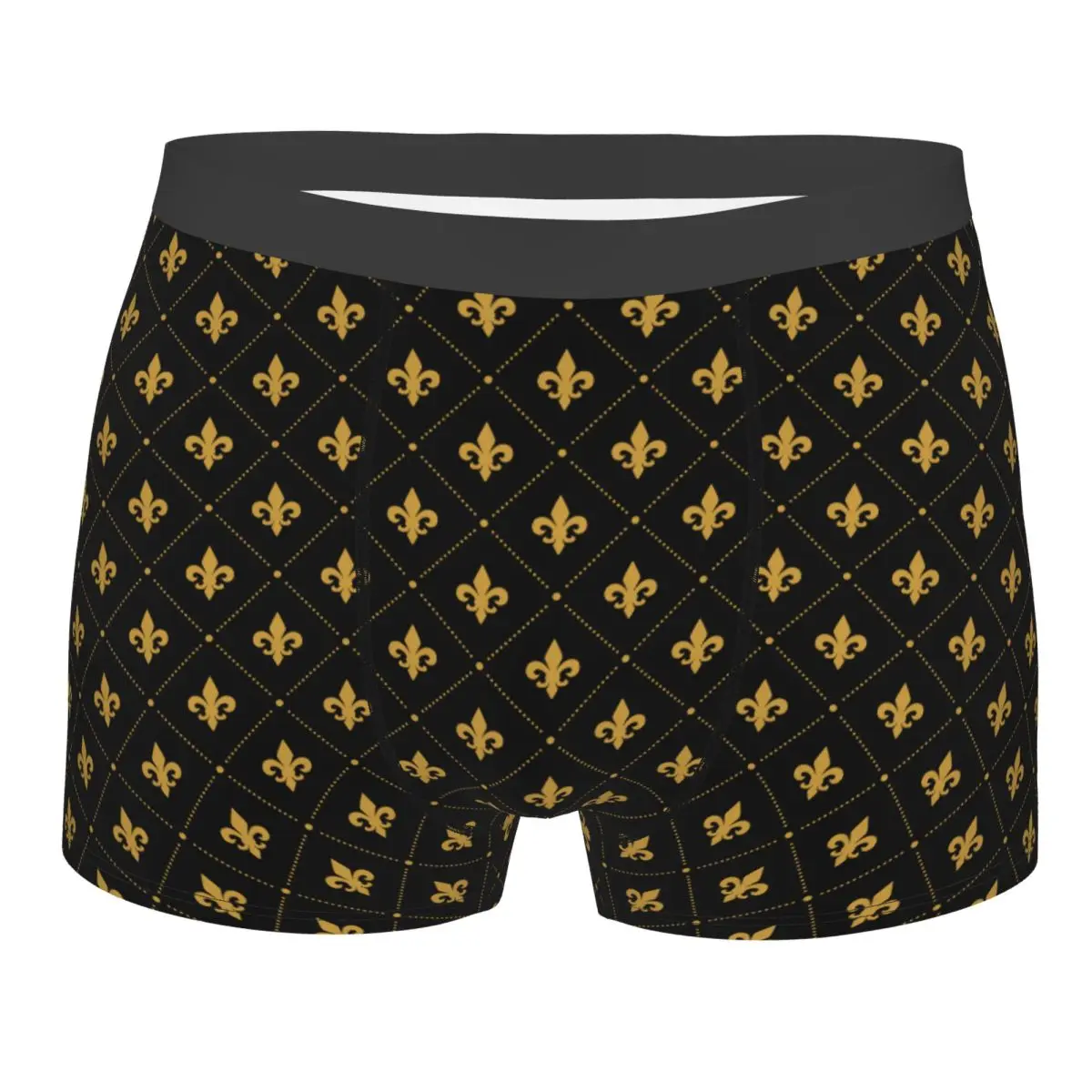 Custom Lily Flower Fleur De Lis Underwear Male Print Boxer Shorts Panties Briefs Soft Underpants
Custom Lily Flower Fleur De Lis Underwear Male Print Boxer Shorts Panties Briefs Soft Underpants