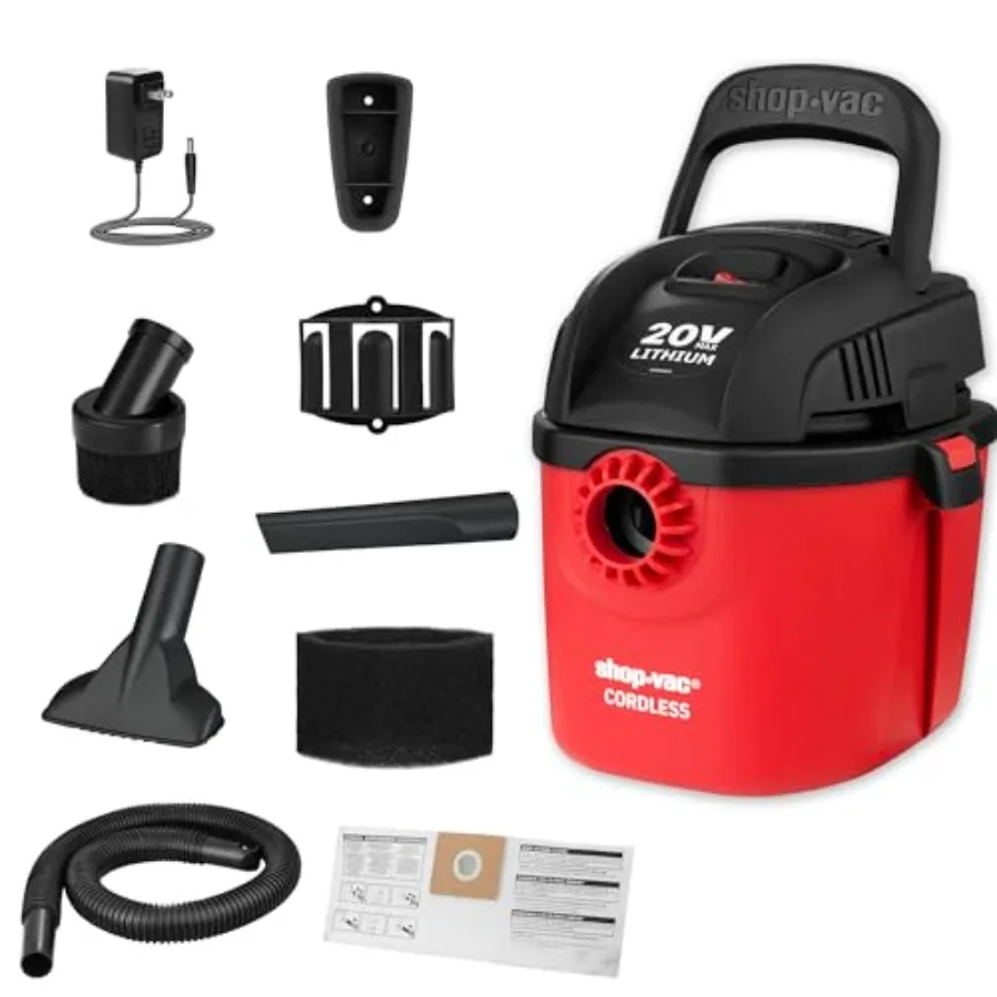 Wet Dry Cordless Vacuum Cleaner 8.0 Peak Kpa Cordless Vacuum Cleaner with Collapsible Handle Wall Bracket and Multifunctional A
Wet Dry Cordless Vacuum Cleaner 8.0 Peak Kpa Cordless Vacuum Cleaner with Collapsible Handle Wall Bracket and Multifunctional A