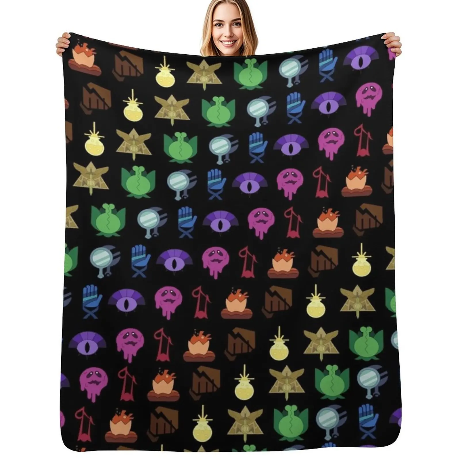 Magic Marks Throw Blanket Color Fast Cozy Throw Blanket
Magic Marks Throw Blanket Color Fast Cozy Throw Blanket