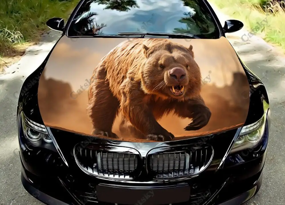 Виниловые наклейки на капот автомобиля с животными Wombat, виниловая пленка, наклейки на крышку двигателя, универсальная защитная пленка на капот автомобиля
Виниловые наклейки на капот автомобиля с животными Wombat, виниловая пленка, наклейки на крышку двигателя, универсальная защитная пленка на капот автомобиля