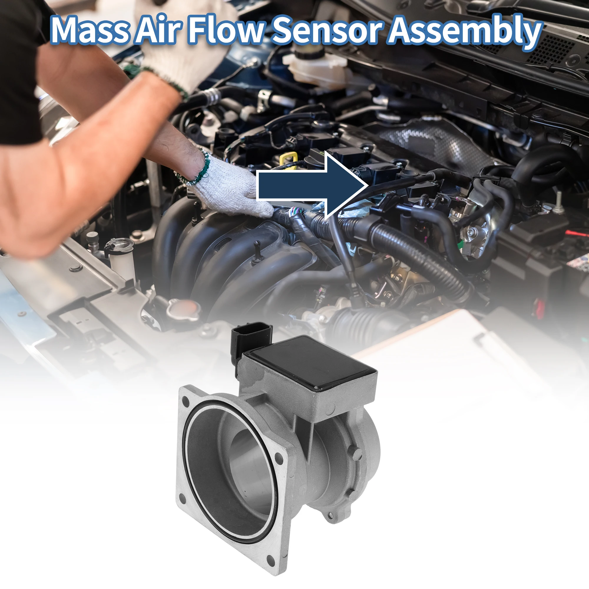 Датчик массового расхода воздуха UXCELL в сборе No 22680D9001 для Nissan для ALtima 1996-1997 гг.
Датчик массового расхода воздуха UXCELL в сборе No 22680D9001 для Nissan для ALtima 1996-1997 гг.