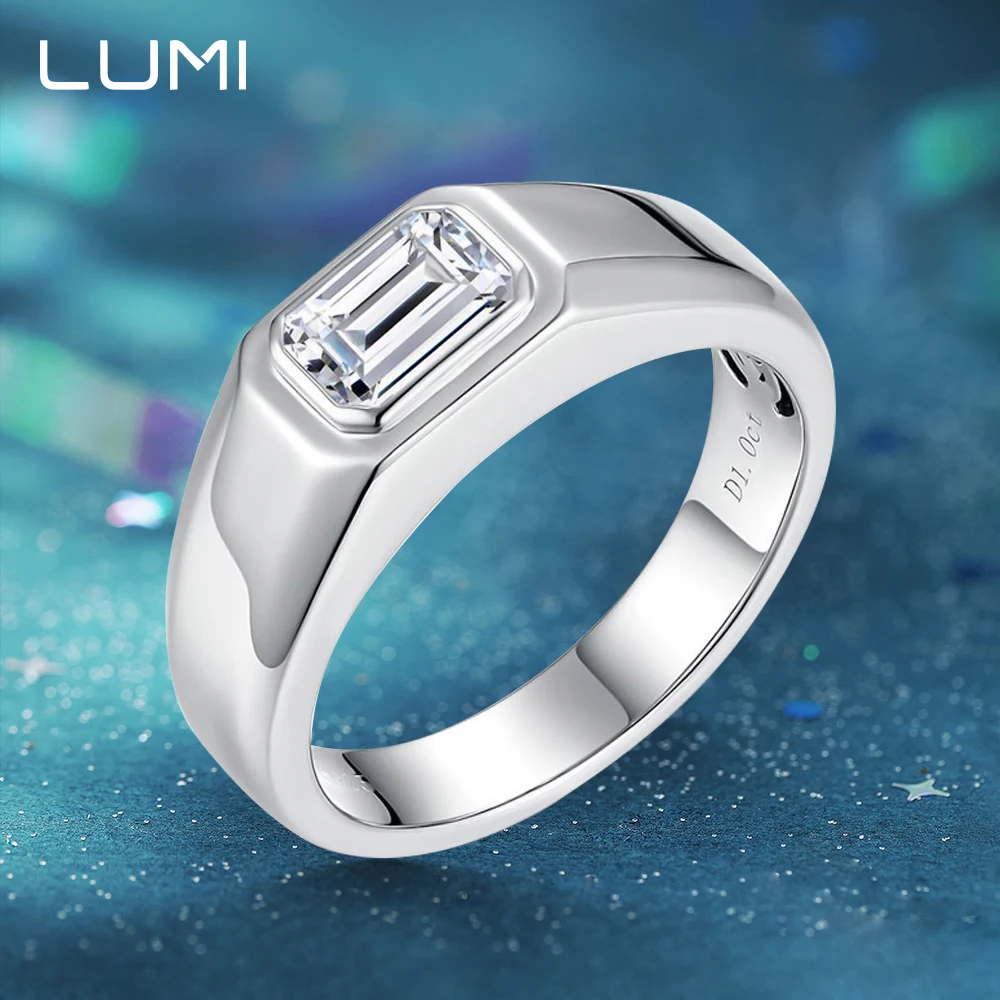 1cctw Original Emerald Cut Moissanite Real S925 Silver Ring for Men Daily Wear Romantic Anniversary Birthday Jewelry Present
1cctw Original Emerald Cut Moissanite Real S925 Silver Ring for Men Daily Wear Romantic Anniversary Birthday Jewelry Present