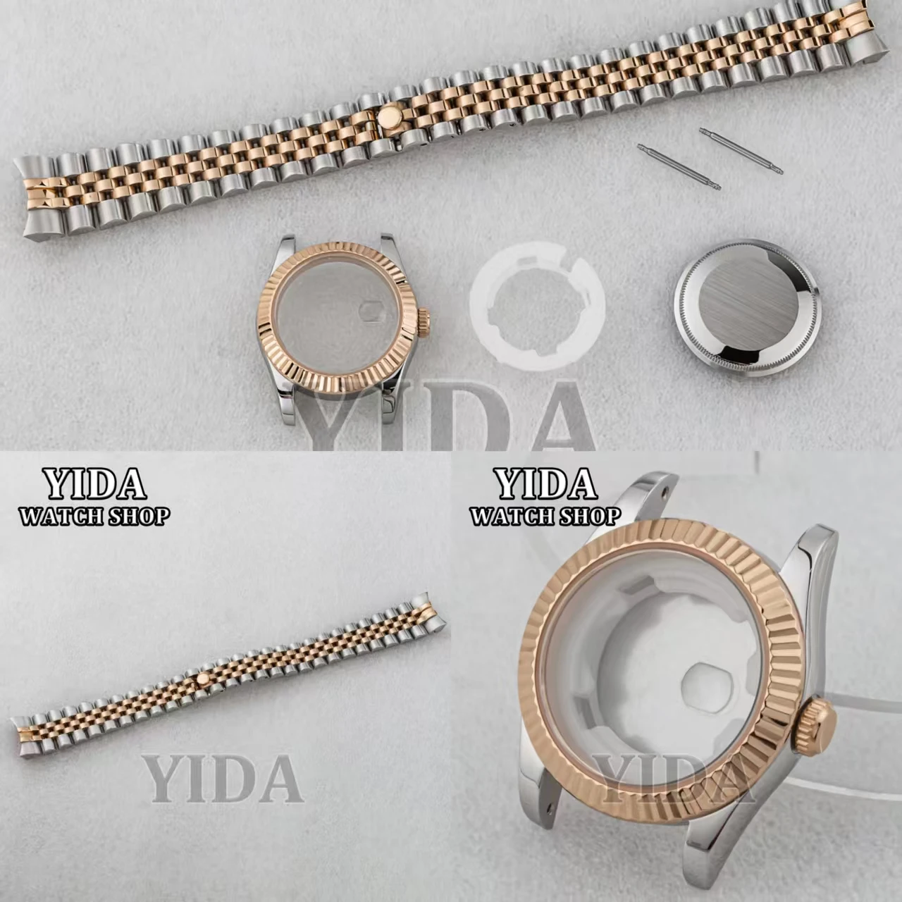 NH05 NH06 33mm Case Stainless Steel Sapphire Crystal 17MM Band For NH05 NH06 Automatic Movement Waterproof Modify Watch Parts
NH05 NH06 33mm Case Stainless Steel Sapphire Crystal 17MM Band For NH05 NH06 Automatic Movement Waterproof Modify Watch Parts
