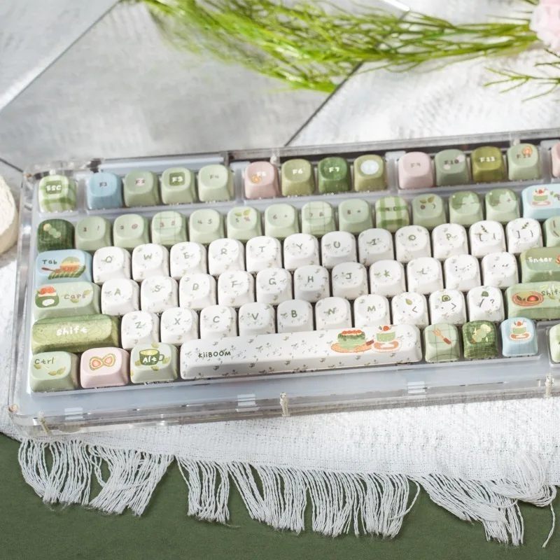 Sprout Picnic Theme Keycaps Set Customized PBT Sublimation MOA/Cherry Profile Keyboard Cap for Mechanical Keyboard Accessories
Sprout Picnic Theme Keycaps Set Customized PBT Sublimation MOA/Cherry Profile Keyboard Cap for Mechanical Keyboard Accessories