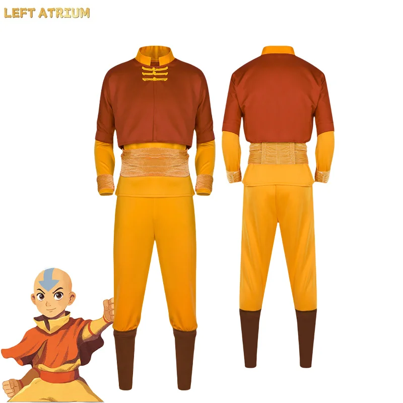 Avatar The Last Airbender Aang Anime Cosplay Costume Adult Child Suit Outfits Halloween
Avatar The Last Airbender Aang Anime Cosplay Costume Adult Child Suit Outfits Halloween