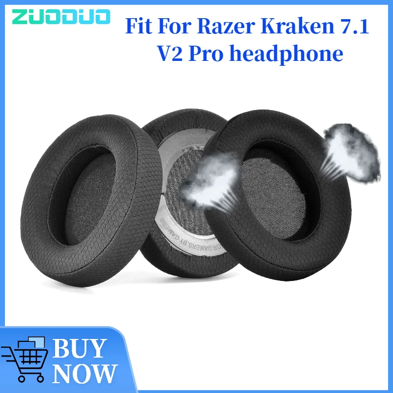 ZUODUO Ear pads for Razer Kraken 7.1 V2 Pro replacement Earpads Mesh Protein Leather Earpad Memory Covers Sponge Soft
ZUODUO Ear pads for Razer Kraken 7.1 V2 Pro replacement Earpads Mesh Protein Leather Earpad Memory Covers Sponge Soft