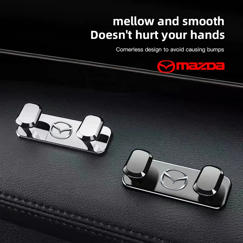 Car Double Hooks Organizer Alloy Hook Hanging Storage Accessories For Mazda 2 3 6 5 Atenza CX3 CX5 MX5 CX7 Axela CX30 CX90 CX60
Car Double Hooks Organizer Alloy Hook Hanging Storage Accessories For Mazda 2 3 6 5 Atenza CX3 CX5 MX5 CX7 Axela CX30 CX90 CX60