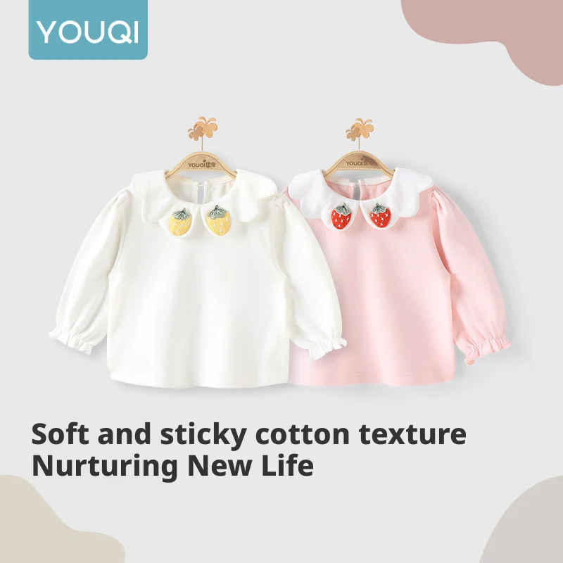 【Youqi】Chinese Baby Tops for 0-2 Year Olds, Spring and Autumn 2025 New Sweatshirts, Stylish Clothes for One-Year-Old Infants, Base Layer Shirts
【Youqi】Chinese Baby Tops for 0-2 Year Olds, Spring and Autumn 2025 New Sweatshirts, Stylish Clothes for One-Year-Old Infants, Base Layer Shirts