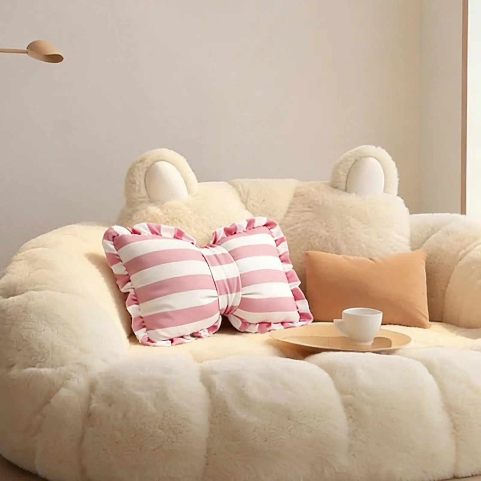 Pink Striped Bow Pillow Sofa Cushion Ornament Bedding Room,Soft Gifts Party Decor Bowknot Cushion Throw Pillow
Pink Striped Bow Pillow Sofa Cushion Ornament Bedding Room,Soft Gifts Party Decor Bowknot Cushion Throw Pillow