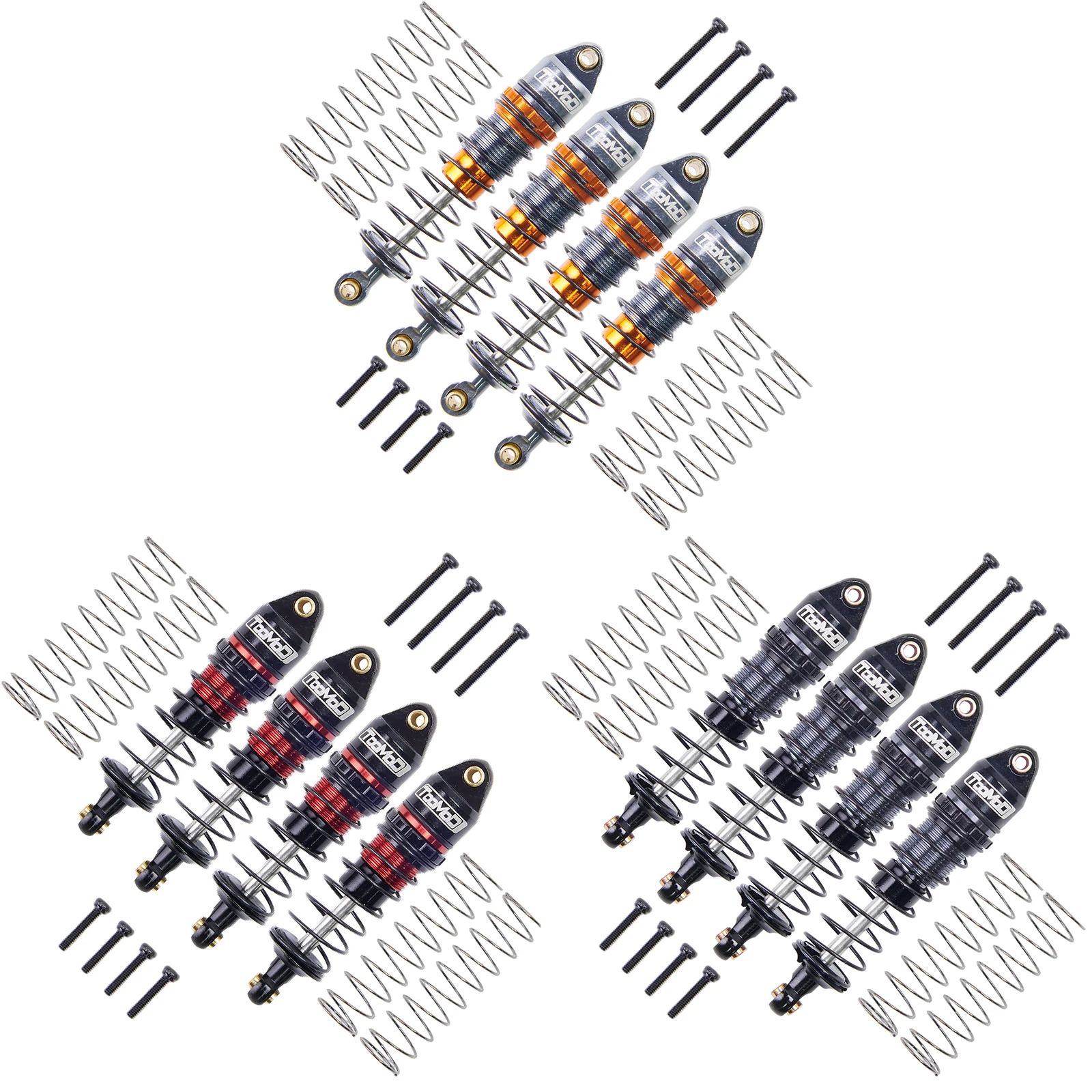 40mm Aluminum Big Bore RC Oil Shock Absorber for 1/24 Axial SCX24 FCX24 Upgrade Replace Parts
40mm Aluminum Big Bore RC Oil Shock Absorber for 1/24 Axial SCX24 FCX24 Upgrade Replace Parts