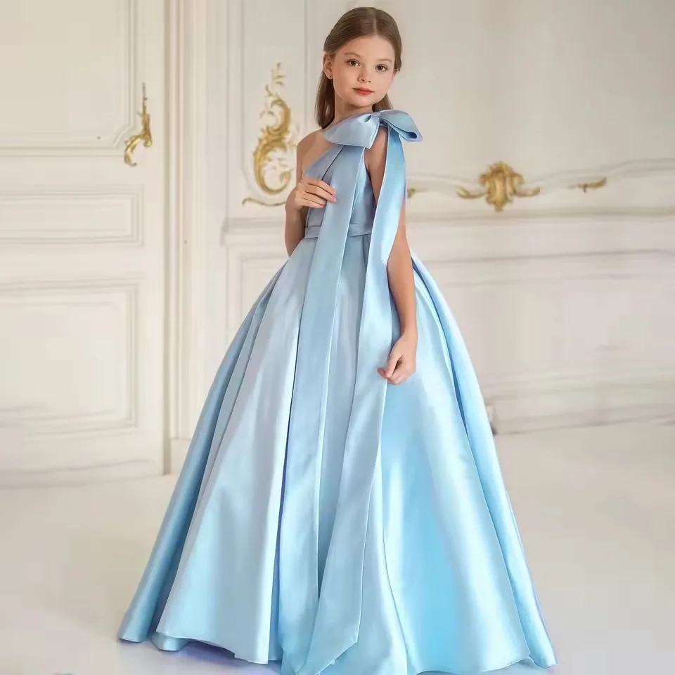 Модное праздничное платье подружки невесты с бантом для девочек, элегантное платье принцессы для выпускного вечера на свадьбу, день рождения, гала-костюмы для первого причастия для девочек
Модное праздничное платье подружки невесты с бантом для девочек, элегантное платье принцессы для выпускного вечера на свадьбу, день рождения, гала-костюмы для первого причастия для девочек