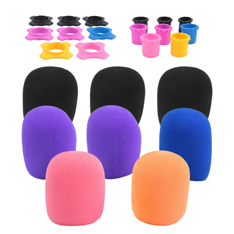 A86G-Handheld Microphone Protection Silicone Ring Anti Rolling Bottom Rod Sleeve Holder Microphone Covers Foam
A86G-Handheld Microphone Protection Silicone Ring Anti Rolling Bottom Rod Sleeve Holder Microphone Covers Foam