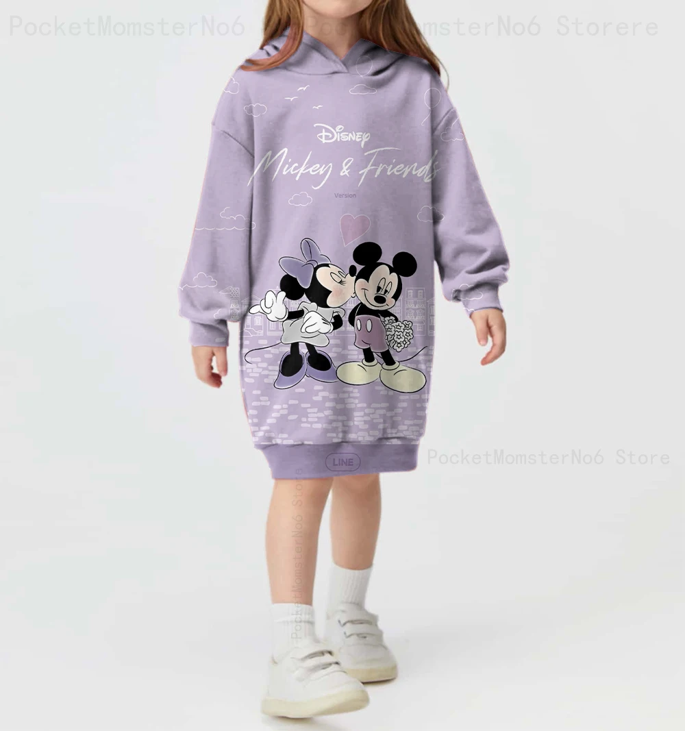 Loose Versatile Hoodie Disney Cartoon Mickey Mouse Print Simple Children's Clothing Autumn Winter Hoodie Dress
Loose Versatile Hoodie Disney Cartoon Mickey Mouse Print Simple Children's Clothing Autumn Winter Hoodie Dress