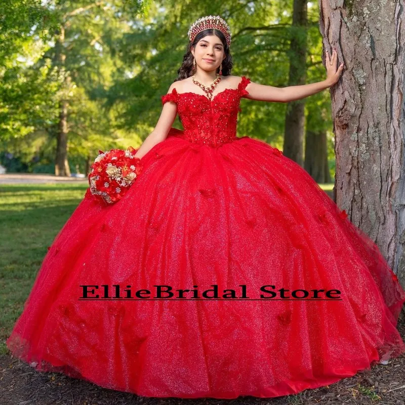 Красные платья Quinceanera по индивидуальному заказу, 2025 г., расшитые блестками и бисером, Vestido De 15 Quinceañera, милые платья с аппликацией в форме сердца, 16 лет
Красные платья Quinceanera по индивидуальному заказу, 2025 г., расшитые блестками и бисером, Vestido De 15 Quinceañera, милые платья с аппликацией в форме сердца, 16 лет