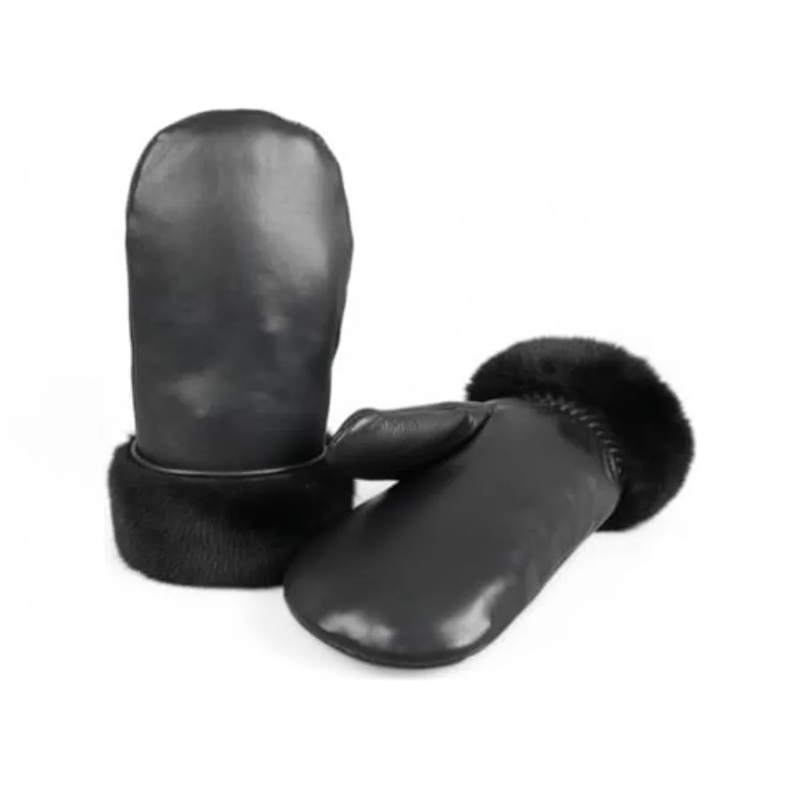 Unisex Sheepskin Lined Leather Mittens Warm Waterproof Shearling Cold Weather Winter Gloves for Men and Women
Unisex Sheepskin Lined Leather Mittens Warm Waterproof Shearling Cold Weather Winter Gloves for Men and Women
