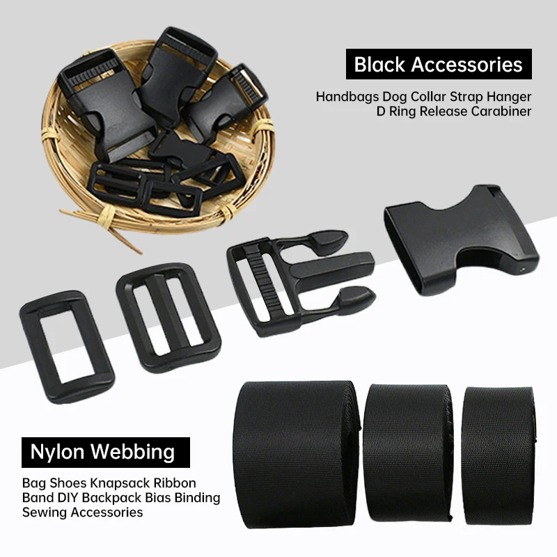 15/20/25/32/38/50 мм лямки, пластиковые пряжки, карабины, зажимы для сумки, боковая пряжка, регулятор ошейника для собаки, слайдер, кольцо, крючок
15/20/25/32/38/50 мм лямки, пластиковые пряжки, карабины, зажимы для сумки, боковая пряжка, регулятор ошейника для собаки, слайдер, кольцо, крючок