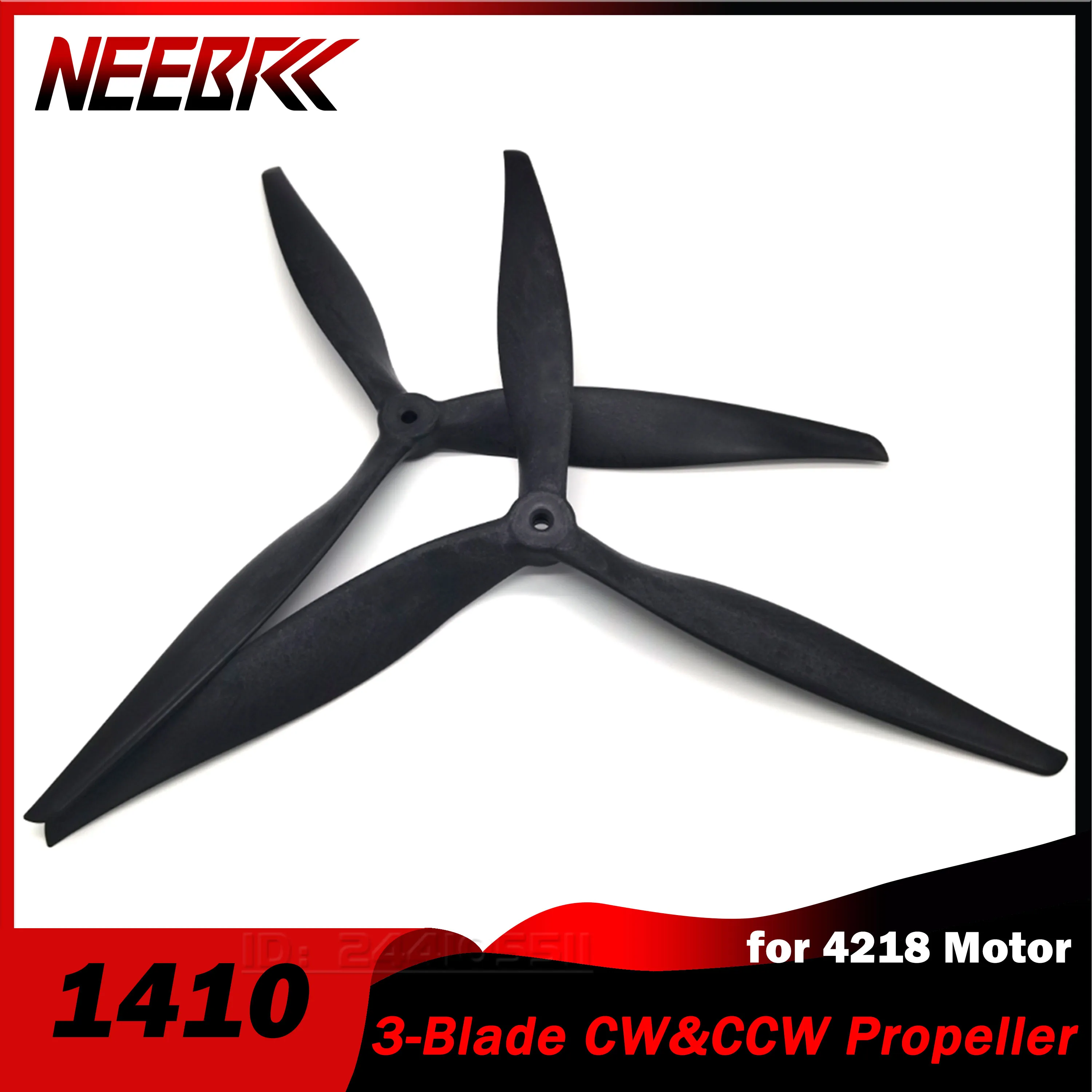 NEEBRC 1410 14inch 3-Blade CW&CCW Propeller Prop for RC FPV Racing Drone Multirotor X-class Frame DIY Plane Part Toy 4218 Motor
NEEBRC 1410 14inch 3-Blade CW&CCW Propeller Prop for RC FPV Racing Drone Multirotor X-class Frame DIY Plane Part Toy 4218 Motor