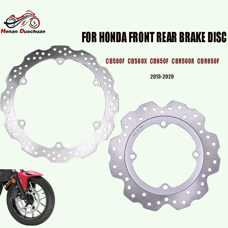 Motorcycle For HONDA Front Rear Brake Disc CB500F CB500F AC CB500X CB650F 2A CBR 500R CBR650 CBR650F A CBR500R 2013-2020
Motorcycle For HONDA Front Rear Brake Disc CB500F CB500F AC CB500X CB650F 2A CBR 500R CBR650 CBR650F A CBR500R 2013-2020
