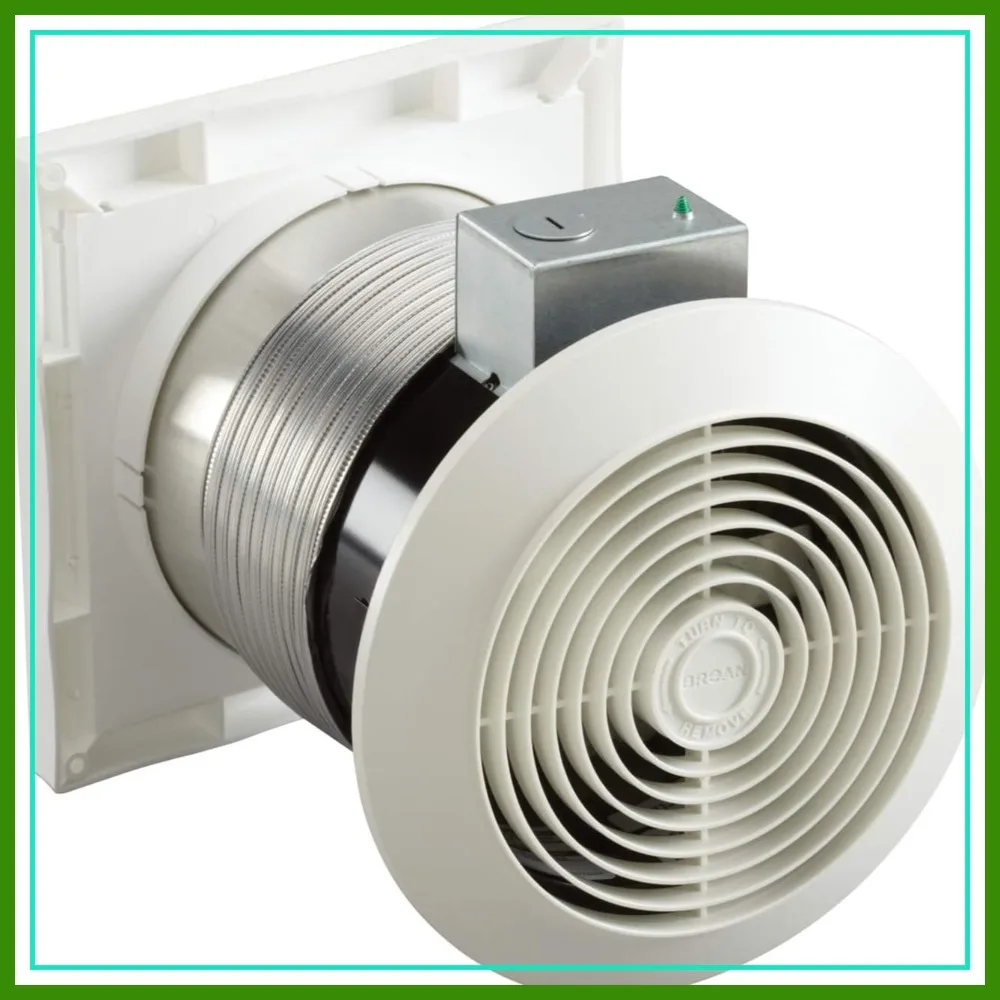 6-Inch Through-the-Wall Ventilation Fan, 70 CFM, 6.0 Sones, White Cover
6-Inch Through-the-Wall Ventilation Fan, 70 CFM, 6.0 Sones, White Cover