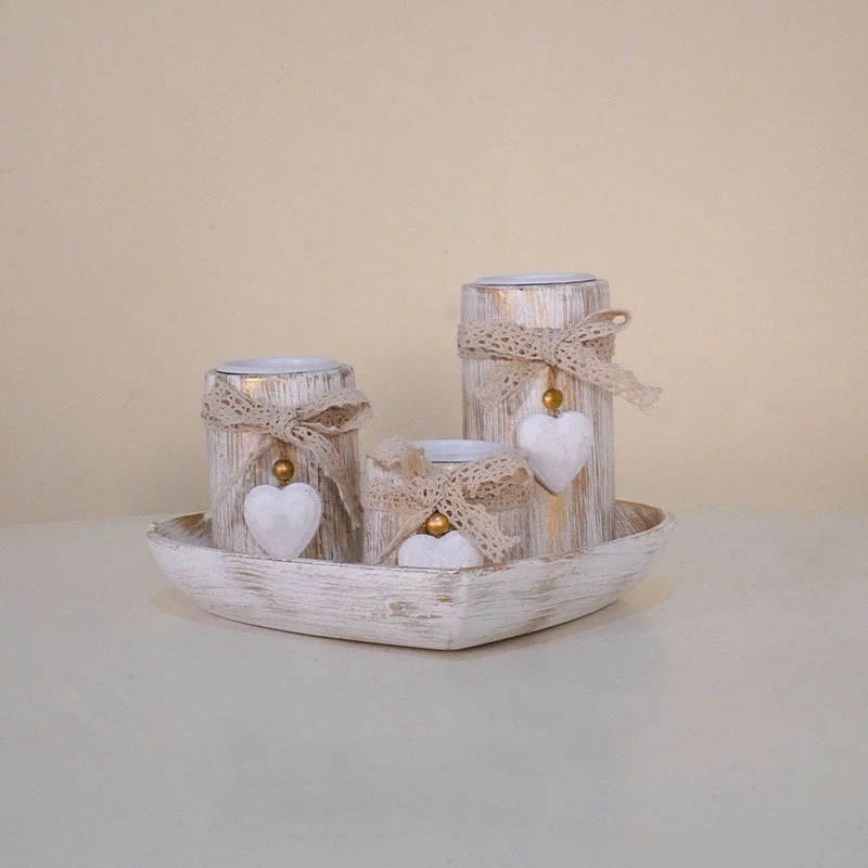 Винтажный деревянный подсвечник в форме сердца для чайных свечей, набор с антикварной отделкой, центральное украшение стола для пар, уютный подарок на День святого Валентина для неё
Винтажный деревянный подсвечник в форме сердца для чайных свечей, набор с антикварной отделкой, центральное украшение стола для пар, уютный подарок на День святого Валентина для неё