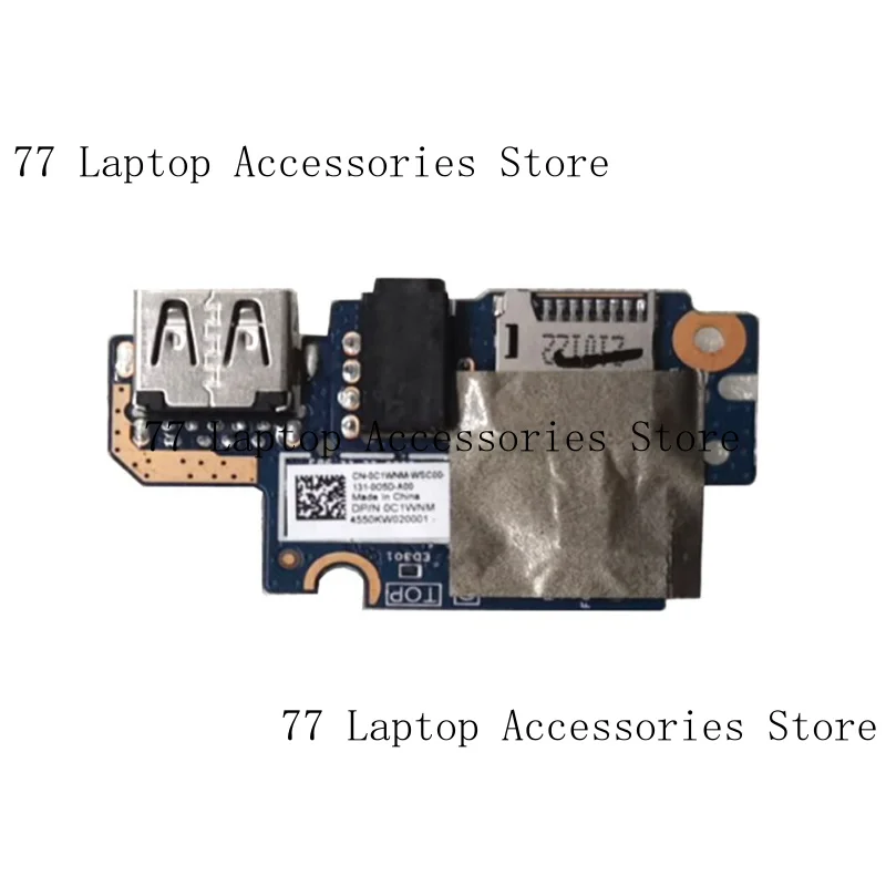 Плата USB/аудио ввода-вывода для ноутбука DELL Inspiron 14 7400 0C1WNM C1WNM, новая
Плата USB/аудио ввода-вывода для ноутбука DELL Inspiron 14 7400 0C1WNM C1WNM, новая