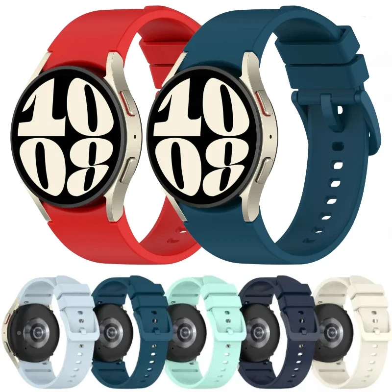 Silicone Strap for Samsung Galaxy Watch 5/6/7/5 Pro 40mm 44mm 45mm Original Band for Watch 6/4 Classic 47mm 43mm 46mm 42mm Belt
Silicone Strap for Samsung Galaxy Watch 5/6/7/5 Pro 40mm 44mm 45mm Original Band for Watch 6/4 Classic 47mm 43mm 46mm 42mm Belt