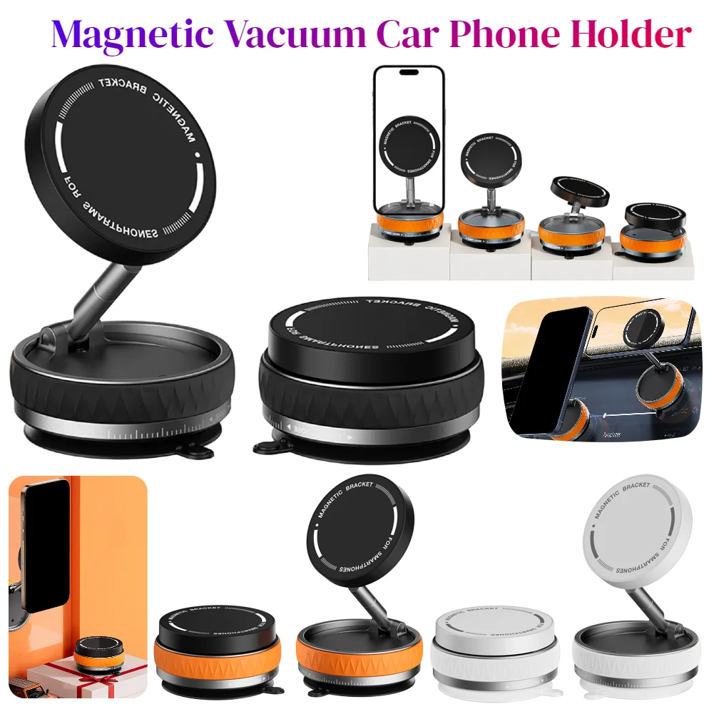 For Magsafe Mobile Phone Holder 360° Rotatable Folding Magnetic Vacuum Adsorption Suction Cup Bracket for IPhone/Samsung/Xiaomi
For Magsafe Mobile Phone Holder 360° Rotatable Folding Magnetic Vacuum Adsorption Suction Cup Bracket for IPhone/Samsung/Xiaomi