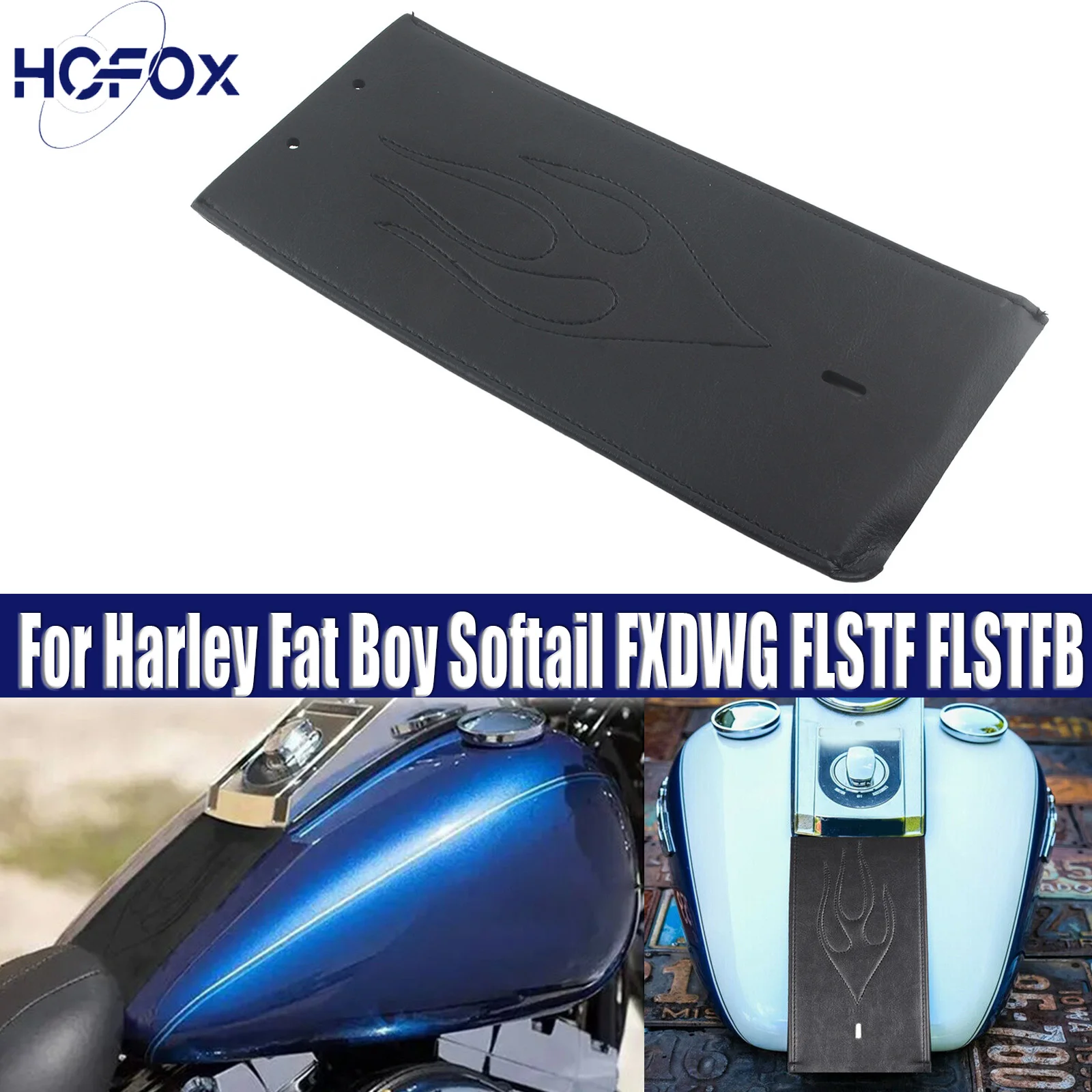 Motorcycle Plain Gas Tank Panel Bib Pad PU Leather Cover For Harley Fat Boy Softail FXDWG FLSTF FLSTFB
Motorcycle Plain Gas Tank Panel Bib Pad PU Leather Cover For Harley Fat Boy Softail FXDWG FLSTF FLSTFB