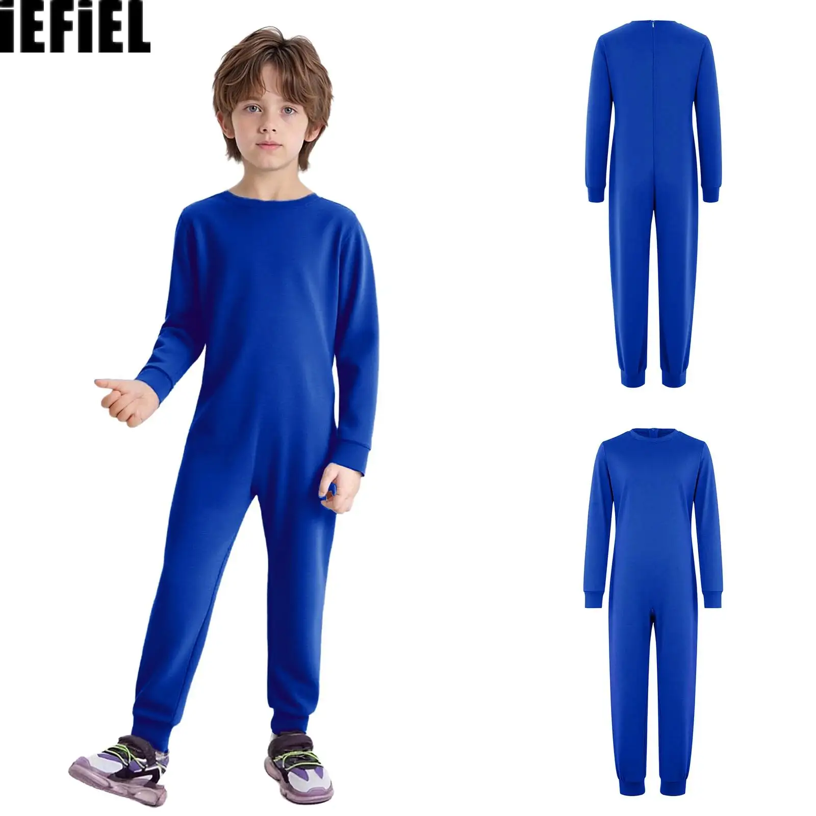 Kids Unisex Special Needs Adaptive Clothing Round Neck Long Sleeve Back Invisible Zipper One Piece Cotton Jumpsuit Ideal
Kids Unisex Special Needs Adaptive Clothing Round Neck Long Sleeve Back Invisible Zipper One Piece Cotton Jumpsuit Ideal