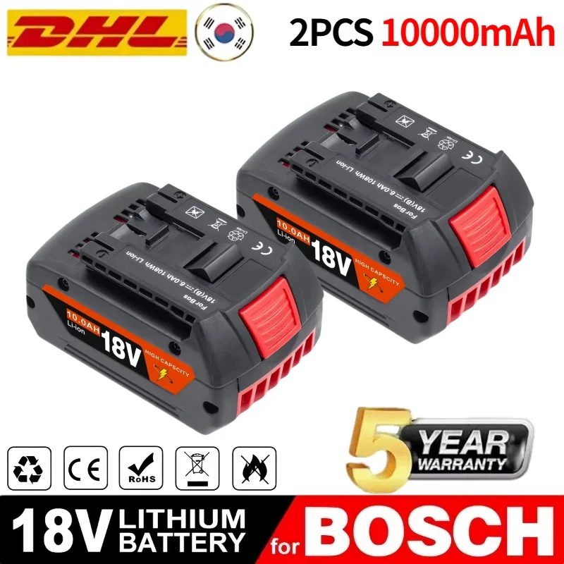 18V Rechargeable BatteriesFor BOSCH 18V Performance⚡LITHIUM-ION GDS250-Li GSR180-Li GKS185-Li GWS180-Li GSB185-Li Battery
18V Rechargeable BatteriesFor BOSCH 18V Performance⚡LITHIUM-ION GDS250-Li GSR180-Li GKS185-Li GWS180-Li GSB185-Li Battery
