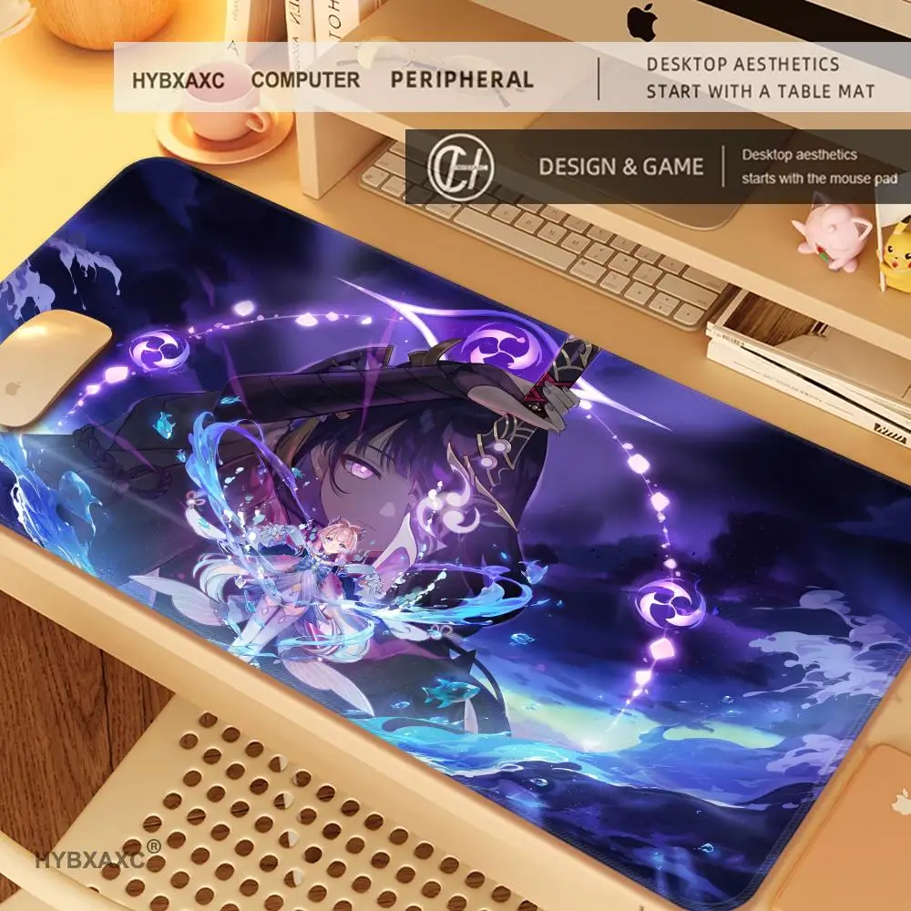 HYBXAXC Mouse Pad Genshin Impact Mousepad Baal Raiden Shogun Gaming Accessories Pc Gamer Cabinet Mat Keyboard Computer Deskmat
HYBXAXC Mouse Pad Genshin Impact Mousepad Baal Raiden Shogun Gaming Accessories Pc Gamer Cabinet Mat Keyboard Computer Deskmat
