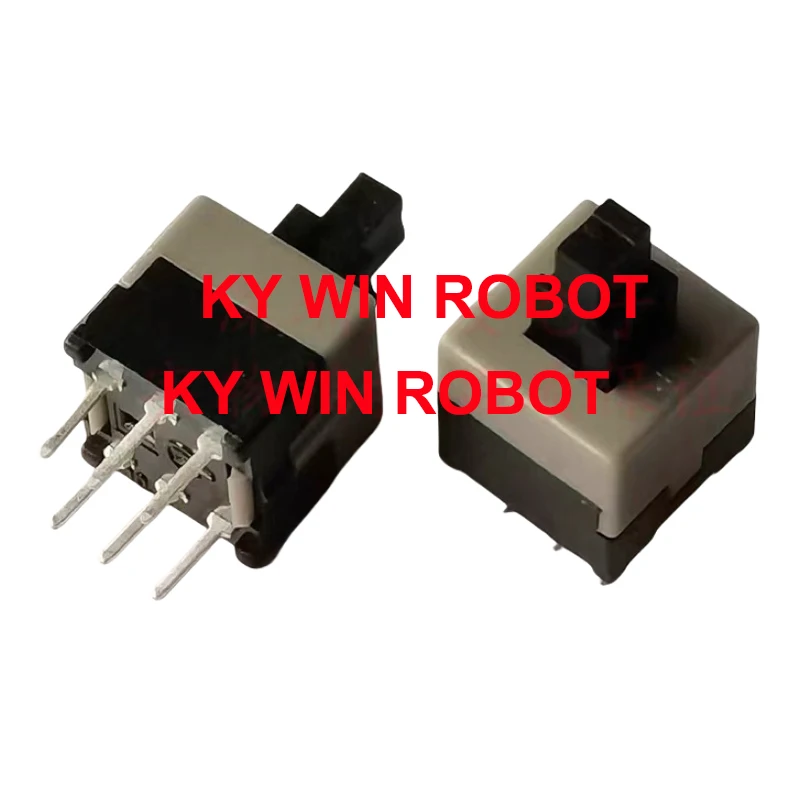 1PCS/LOTS 100% ALPS 8.5X8.5 button switch with lock sound button 8.5X8.5 self-locking blackhead tower type double row 6-pin
1PCS/LOTS 100% ALPS 8.5X8.5 button switch with lock sound button 8.5X8.5 self-locking blackhead tower type double row 6-pin