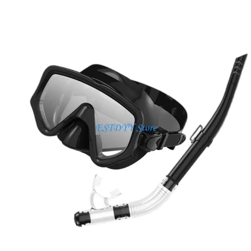 G6DE Leakproof Snorkeling Mask with Lens Travel Snorkel Set for Swimming Diving
G6DE Leakproof Snorkeling Mask with Lens Travel Snorkel Set for Swimming Diving