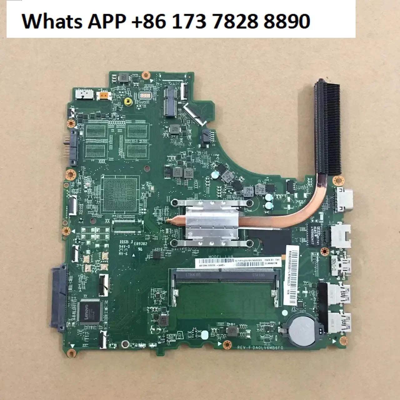 E52-80 E42-80 Оригинальная основная плата DA0LV6MB6F0 REV: F Celeron i3 i5
E52-80 E42-80 Оригинальная основная плата DA0LV6MB6F0 REV: F Celeron i3 i5