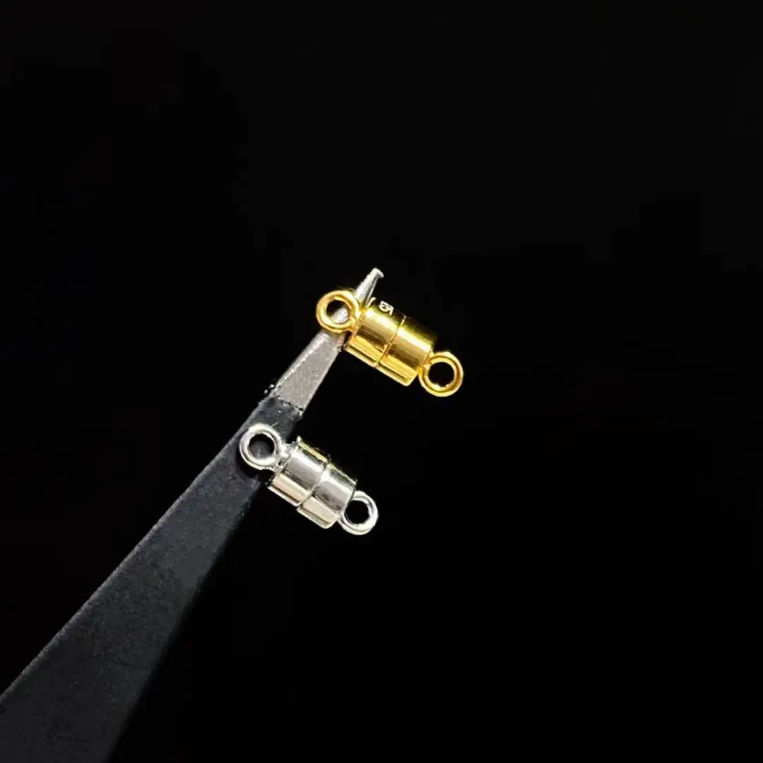 Оптовая продажа DIY магнитный кулон из стерлингового серебра 925 пробы ожерелье браслет застежка крючок аксессуары для жемчуга 5-9 мм 10 шт./лот 
Оптовая продажа DIY магнитный кулон из стерлингового серебра 925 пробы ожерелье браслет застежка крючок аксессуары для жемчуга 5-9 мм 10 шт./лот