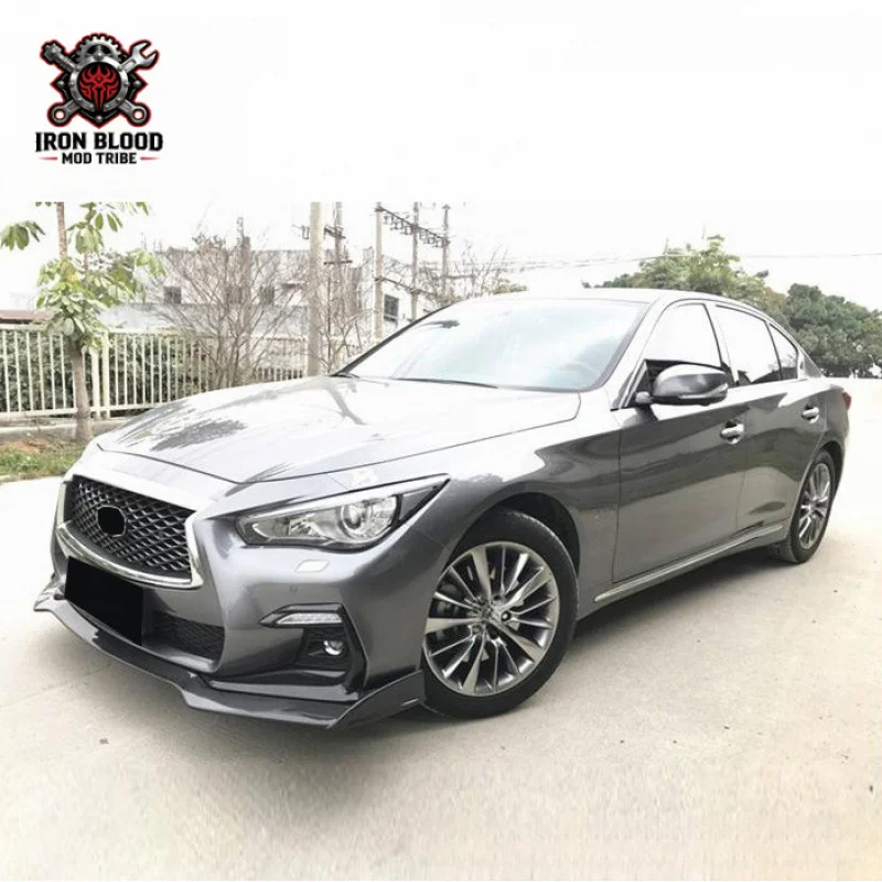 Suitable for Infiniti 2018 Q50L /Q50 air knife front lip sport model
Suitable for Infiniti 2018 Q50L /Q50 air knife front lip sport model