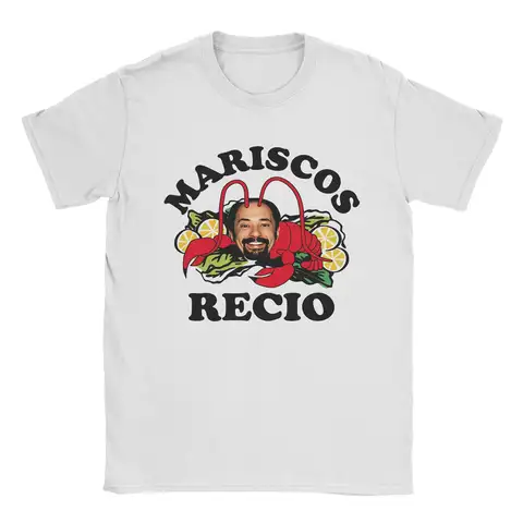 Antonio Mariscos Recio T-Shirt Summer Cotton T Shirts For Man Harajuku Custom Logo Tshirt Short-Sleeved Streetwear Top Tees