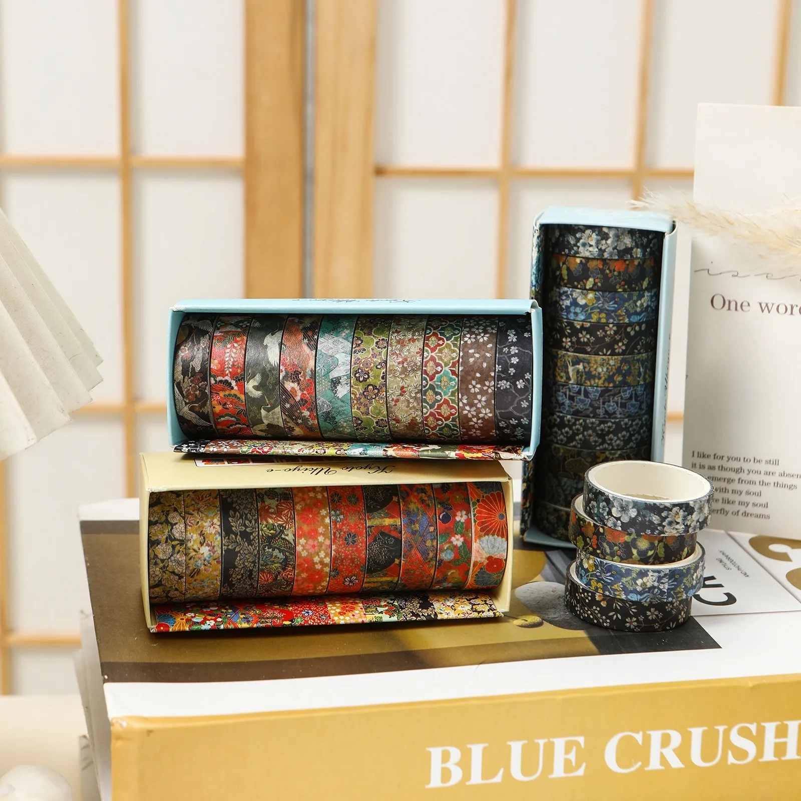 10 рулонов упаковок Kawaii Ukiyoe Wax Washi, набор лент, корейские канцелярские принадлежности, материалы для справочников «сделай сам», офисные принадлежности для культуры и образования
10 рулонов упаковок Kawaii Ukiyoe Wax Washi, набор лент, корейские канцелярские принадлежности, материалы для справочников «сделай сам», офисные принадлежности для культуры и образования