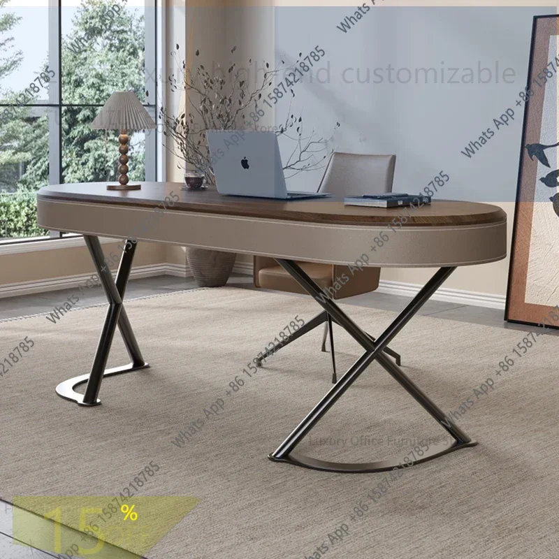 sFz Minimalism France Office Desks High-end Design Creative Computer Office Desk Metal Frame Office Furniture Bureau De Chambre
sFz Minimalism France Office Desks High-end Design Creative Computer Office Desk Metal Frame Office Furniture Bureau De Chambre