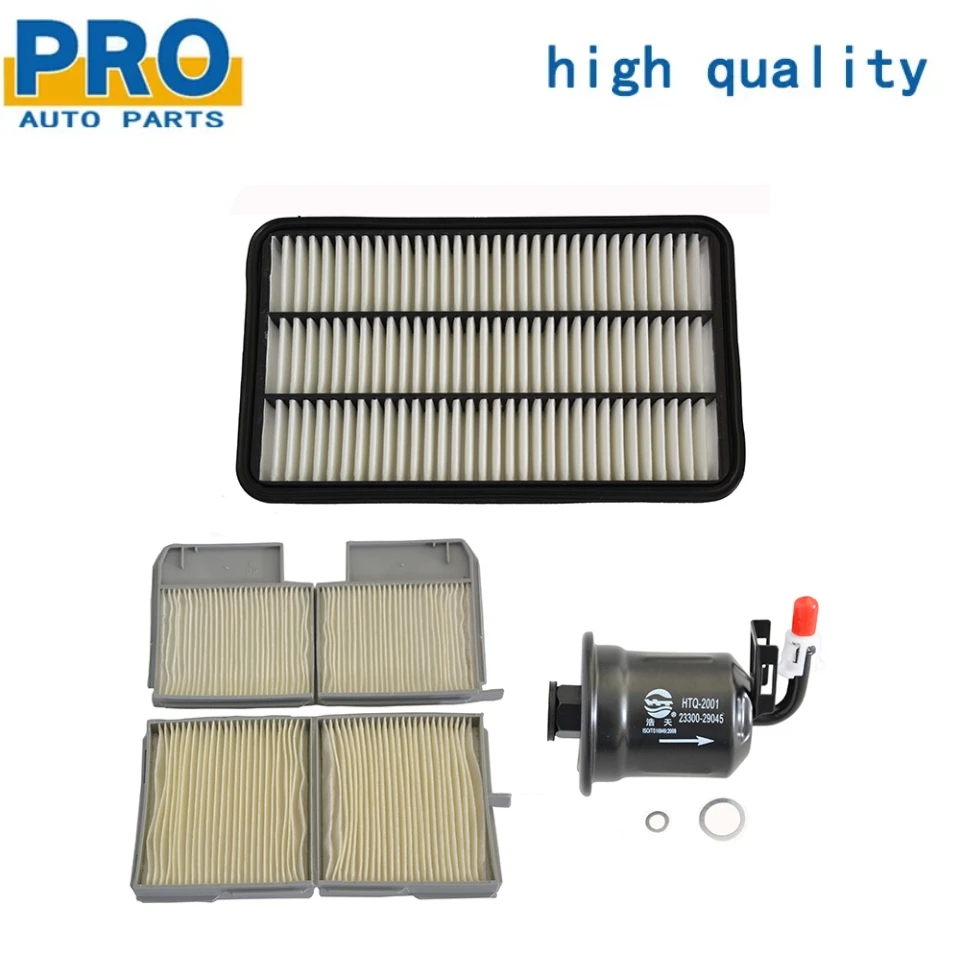 PRO Car Air Filter Cabin Filter Fuel filter For Toyota Camry 2.2L 1991-2001 17801-74060 88880-33040 23300-29045
PRO Car Air Filter Cabin Filter Fuel filter For Toyota Camry 2.2L 1991-2001 17801-74060 88880-33040 23300-29045