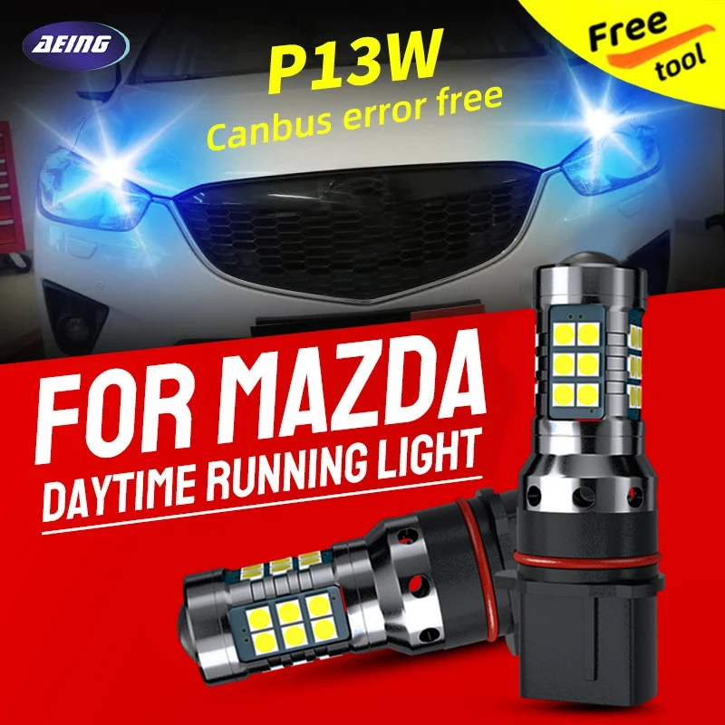 2pcs Car DRL LED Blub Daytime Running Light P13W SH23W Canbus Error Free For Mazda CX-5 KE GH 2011 2012 2013 2014 2015 2016 2017
2pcs Car DRL LED Blub Daytime Running Light P13W SH23W Canbus Error Free For Mazda CX-5 KE GH 2011 2012 2013 2014 2015 2016 2017