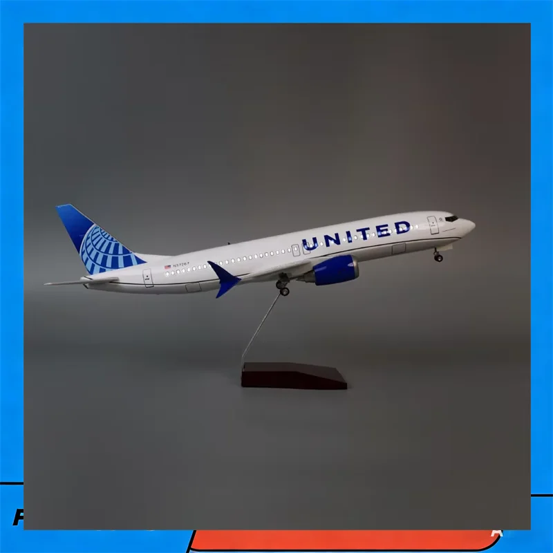47cm United Airlines Boeing 737 Airplane Model With Led Lights & Landing Gear Wheels Static Simulation Aircraft Model Collectio
47cm United Airlines Boeing 737 Airplane Model With Led Lights & Landing Gear Wheels Static Simulation Aircraft Model Collectio