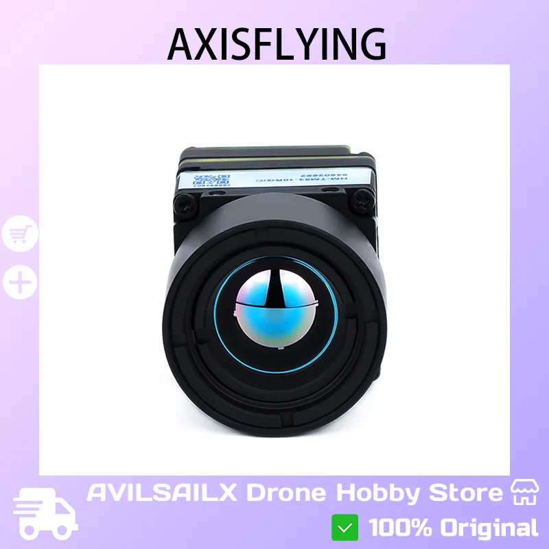 Тепловая камера Axisflying HD, разрешение 640x512, аналоговый выход CVBS для дронов FPV
Тепловая камера Axisflying HD, разрешение 640x512, аналоговый выход CVBS для дронов FPV